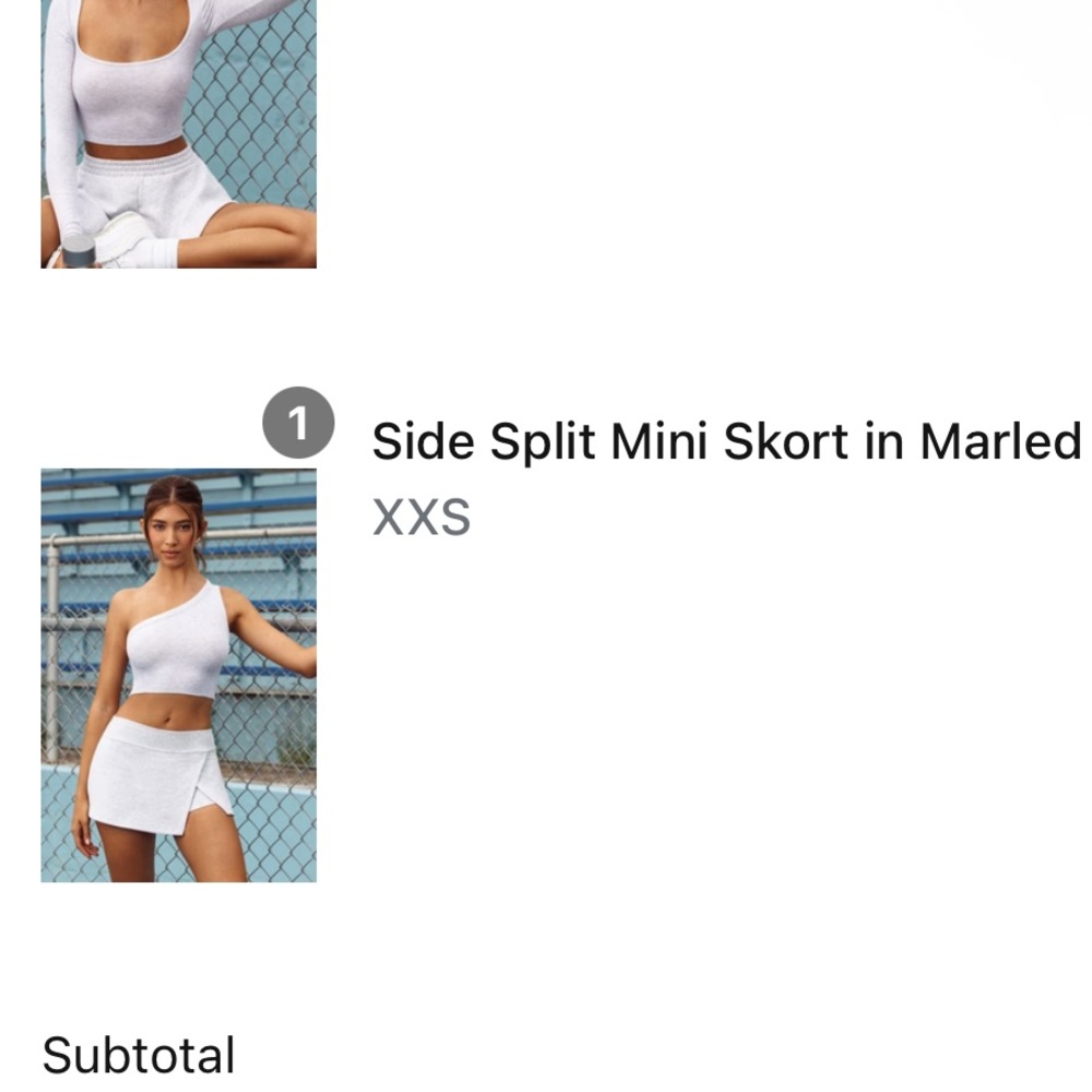 Bo+Tee Active Skort - Picture 5 of 5
